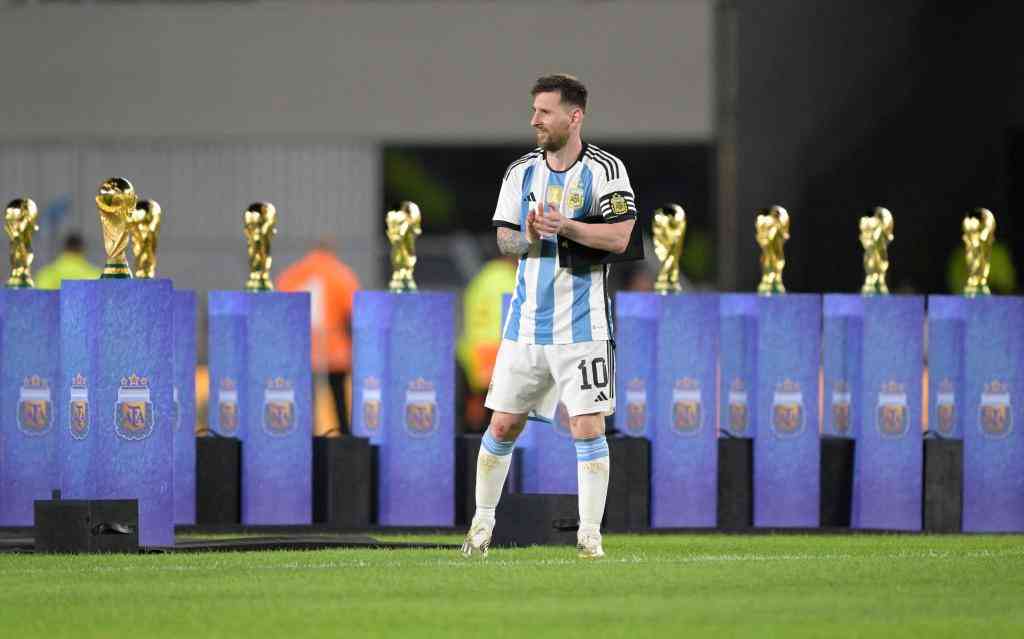 Messi scores 800th goal as Argentina wins first match after World Cup win