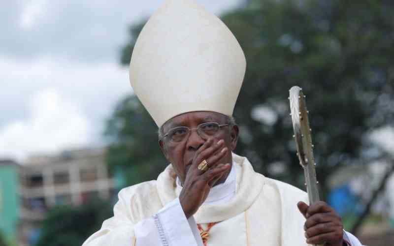 Cardinal Njue is alive and well: Catholic Church says