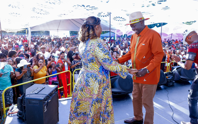Rigathi Gachagua leads 'wantam' chants at Ngemi Cia Ruraya festival in Seattle, USA
