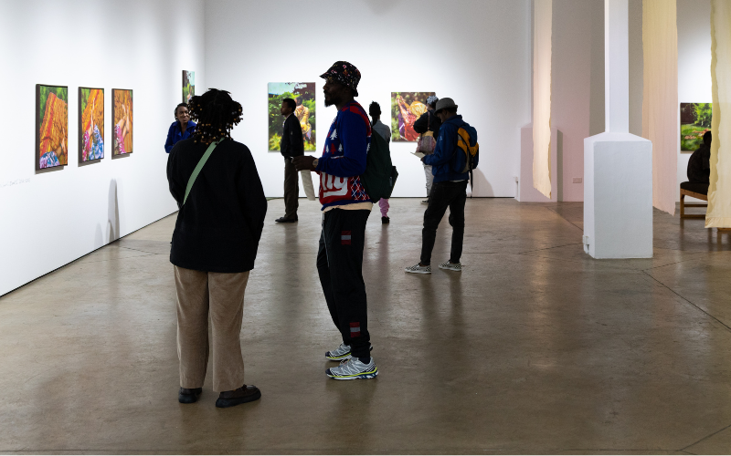 April Kamunde's exhibition celebrates rest, solitude, dual nature of the dera