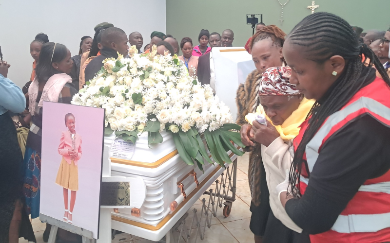 Bridget Njoki: School band where 12-year-old girl played moved to tears as she is laid to rest