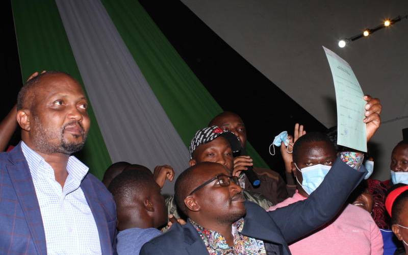 Sibling rivalry: Moses Kuria, his brother clash over Juja MP seat