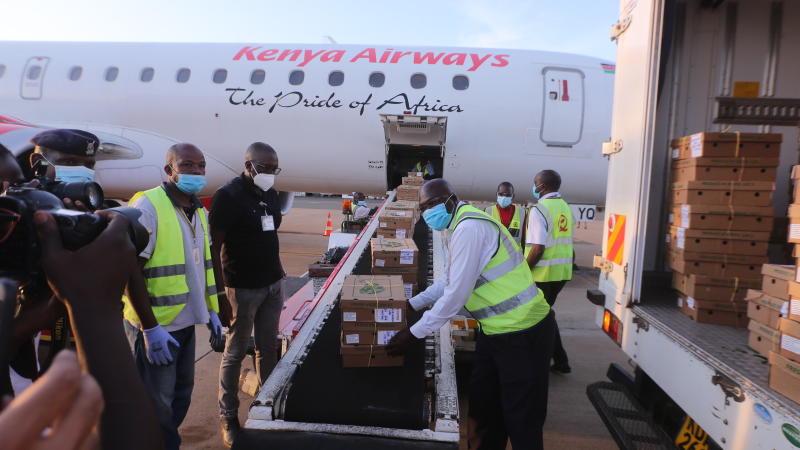 Ekspor produk segar menyalakan Bandara Moi di Mombasa