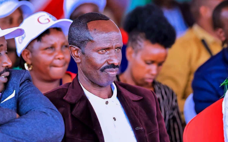 Dyed hair, skinny jeans: Wilson Sossion's fresh look sets social media abuzz