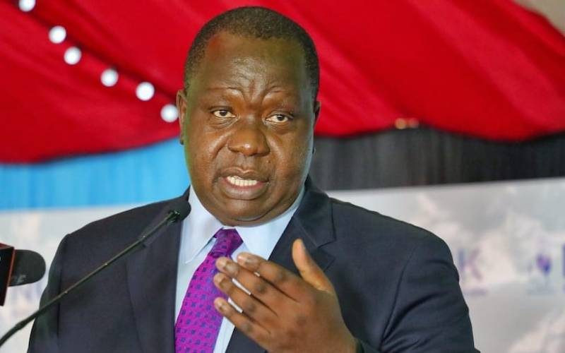 Matiang'i: We are ready to hand over to the next government - The Standard