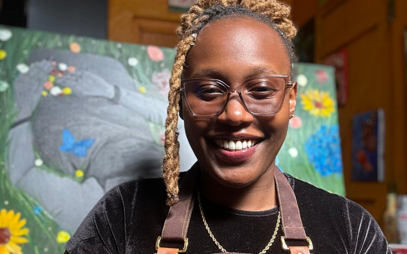 How Christine Chege turned childhood passion into art venture