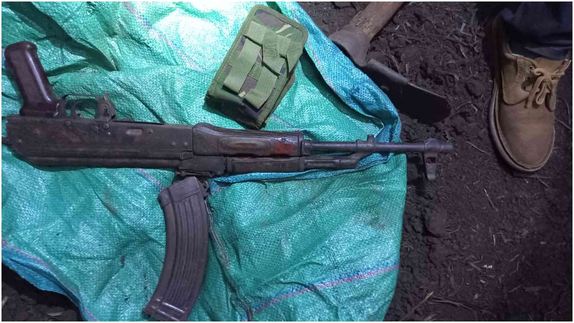 AK-47 recovered as National Police reservist linked to robberies arrested in Igembe