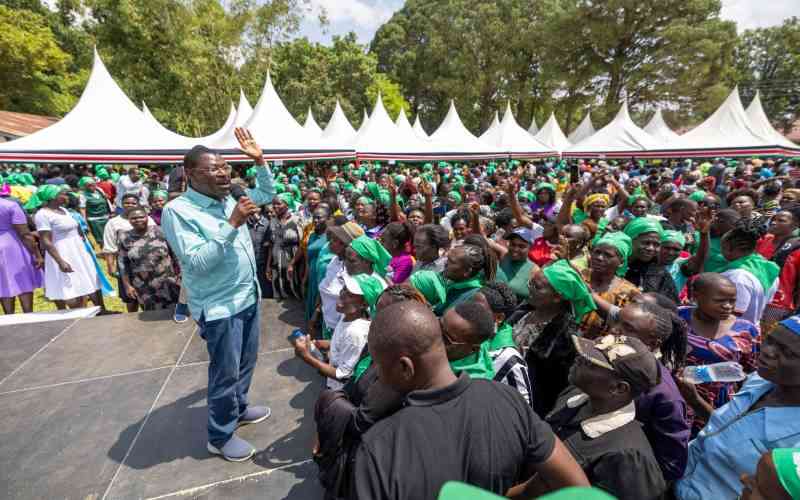 Western region MPs rally behind Wetang'ula as Ruto's preferred successor