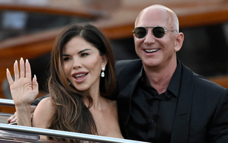 Amazon boss Jeff Bezos ties the knot in billion-dollar wedding in Venice