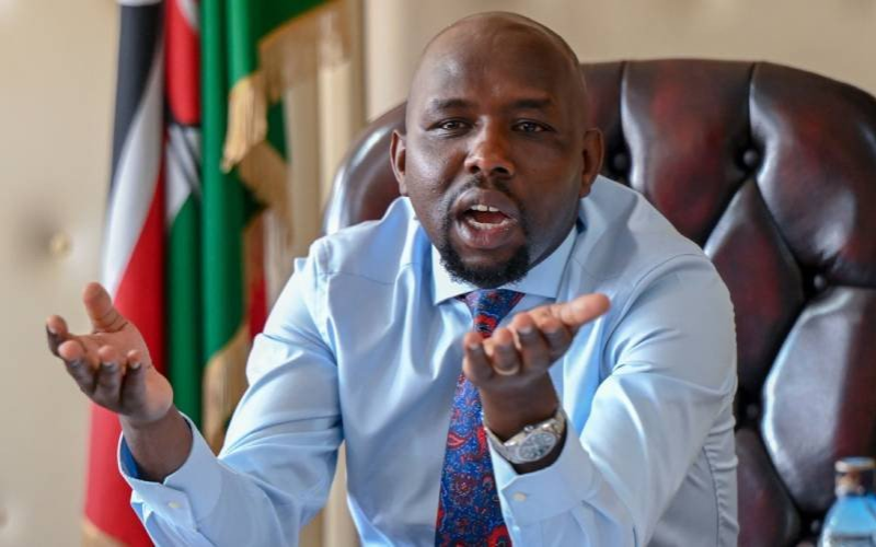 Murkomen bashed after endorsing police demand for fuel from Kenyans