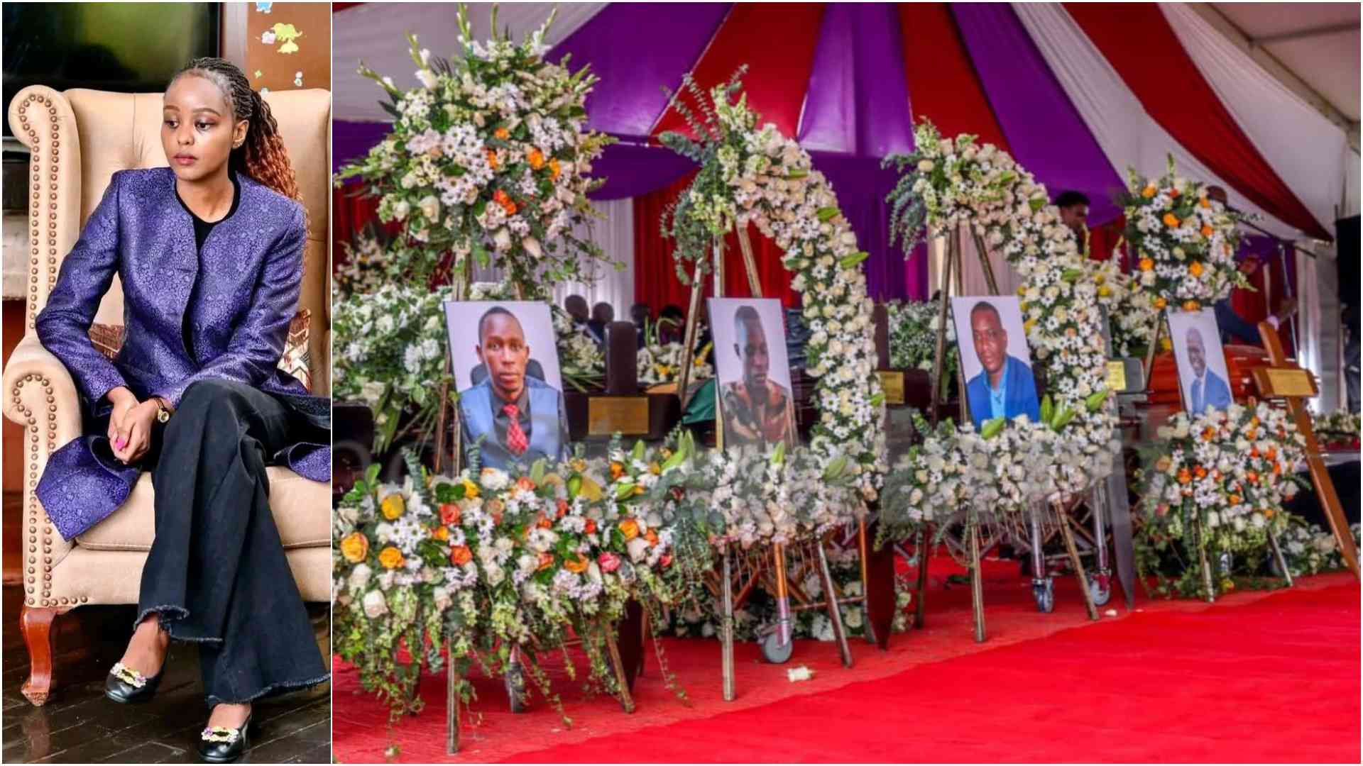 Tears as Johana Ng'eno's widow delivers heartfelt farewell