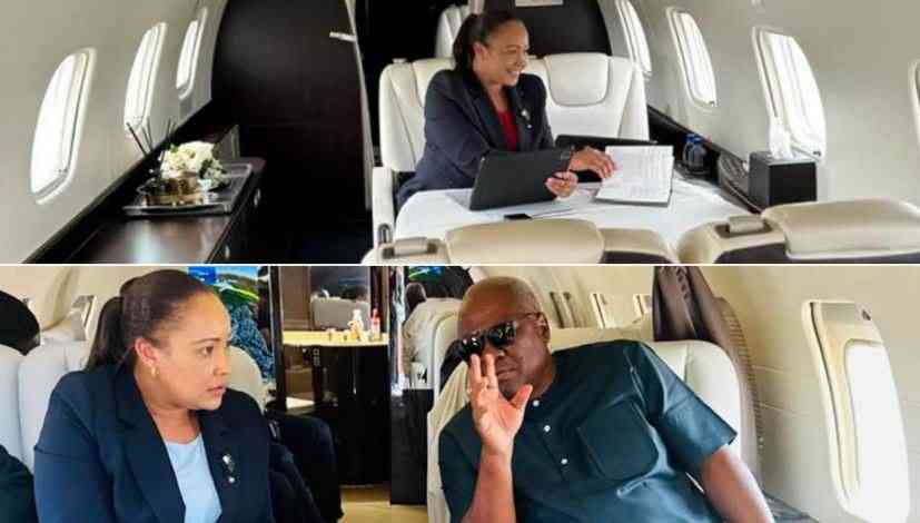 Wanja Nyarari gives exclusive tour inside luxurious private jet: