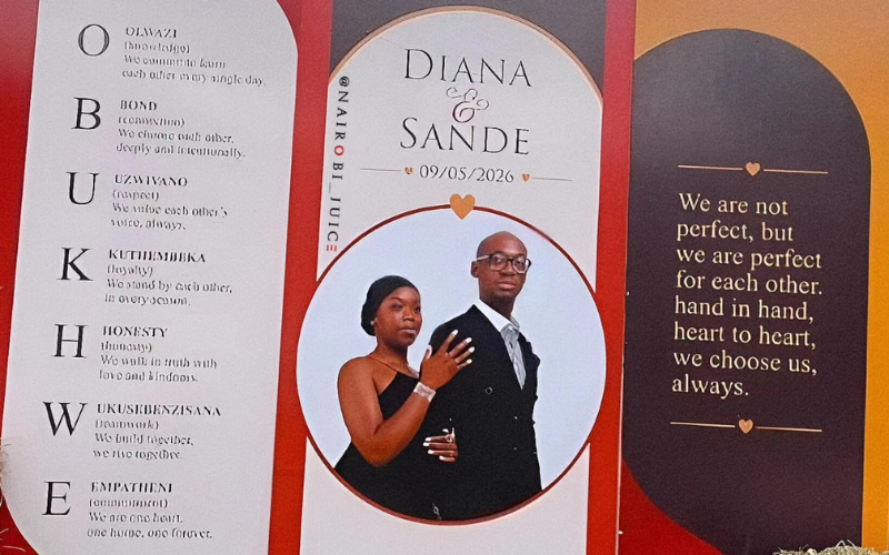PHOTOS: Dr Ofweneke weds Diana Ingosi in colourful traditional Kakamega ceremony