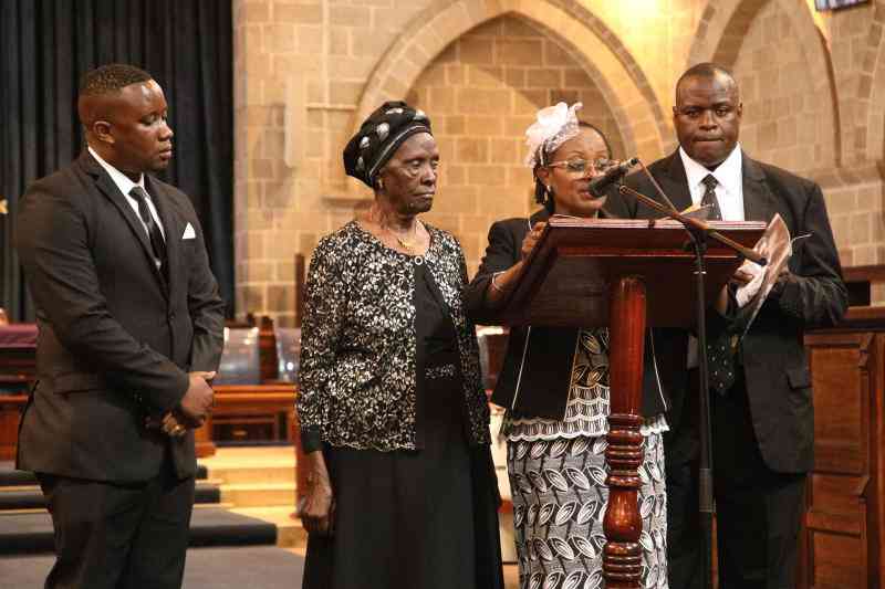 Photos: 9 emotional moments as Kenya bids farewell to legendary broadcaster Leonard Mambo Mbotela