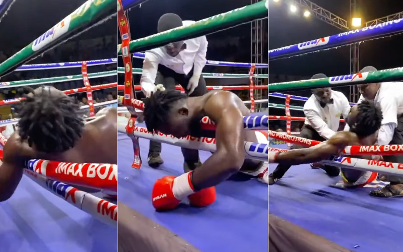 Nigerian boxer Gabriel Olanrewaju collapses, dies during fight in Ghana