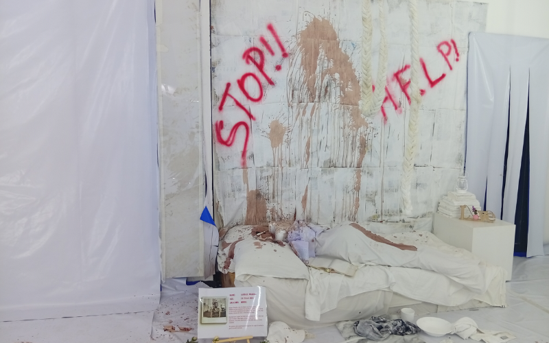 'Maskan': Art installation confronts femicide, gender-based violence in Kenya