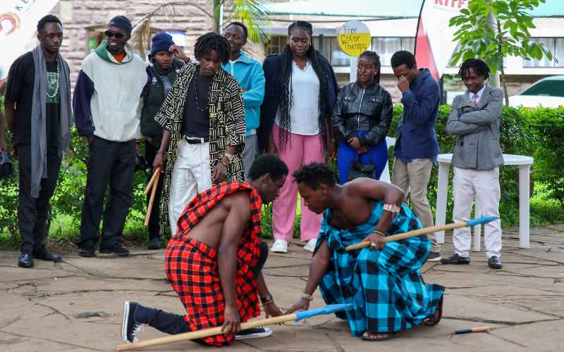 Thuita Mwangi brings Nairobi's history to life through immersive street theatre