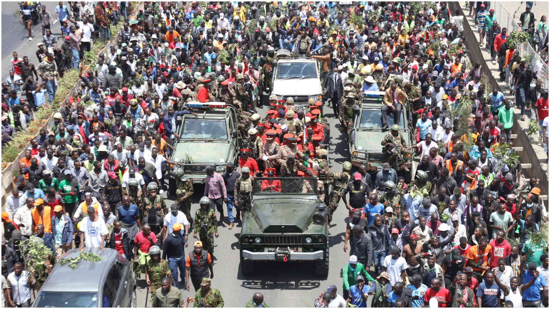 Mourning Raila Odinga in pictures