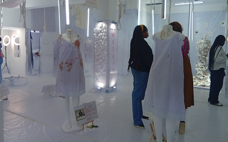 'Maskan': Art installation confronts femicide, gender-based violence in Kenya