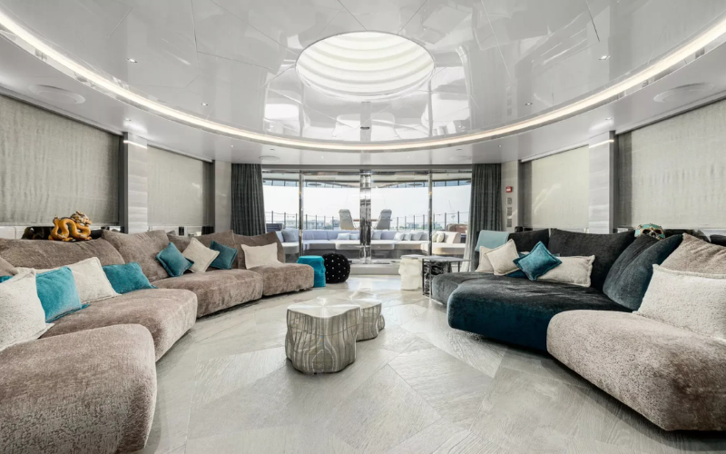 PHOTOS: Inside Sh9.7 billion luxury yacht spotted in Kilifi
