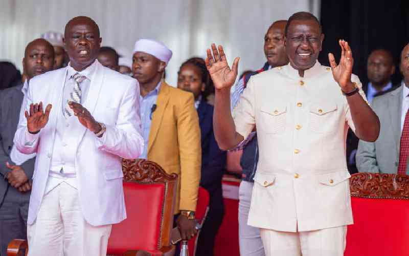 Call for truce as Gachagua arrives 1 hour after Ruto at Akorino function - The Standard