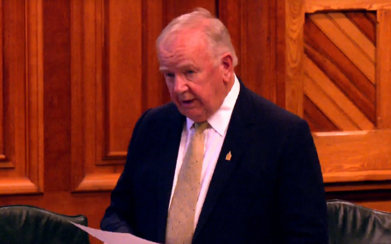 Lawmaker goes viral after reading AI instructions during parliament speech