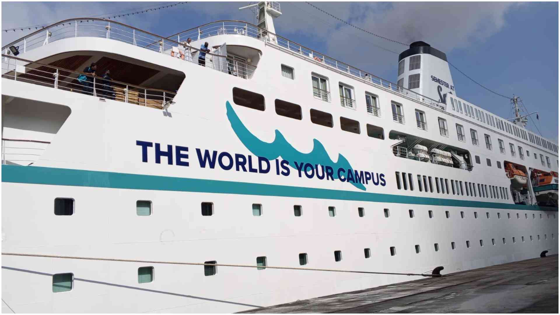 MV World Odyssey docks in Mombasa as floating university showcases Kenya's tourism gems