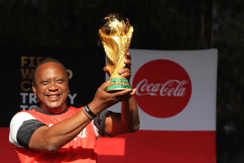 FIFA World Cup trophy to land in Kenya next month : The standard Sports