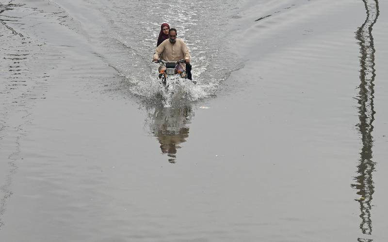 Monsoon rains in Pakistan
