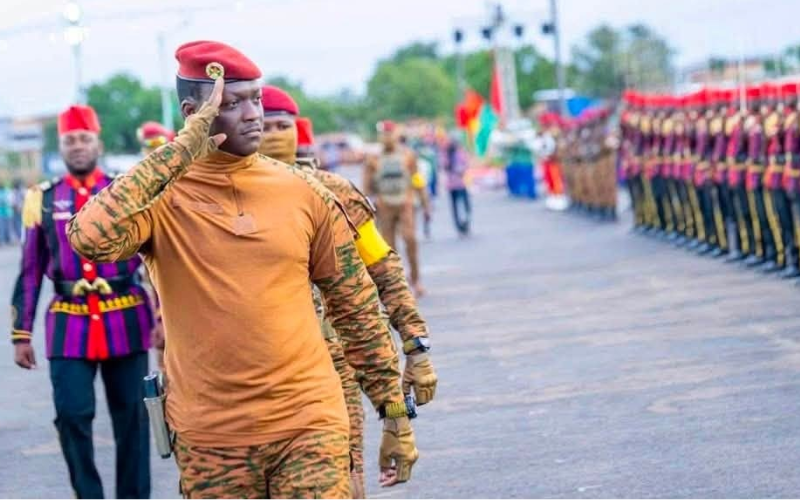 Burkina Faso unveils handwoven traditional uniforms for military cadets