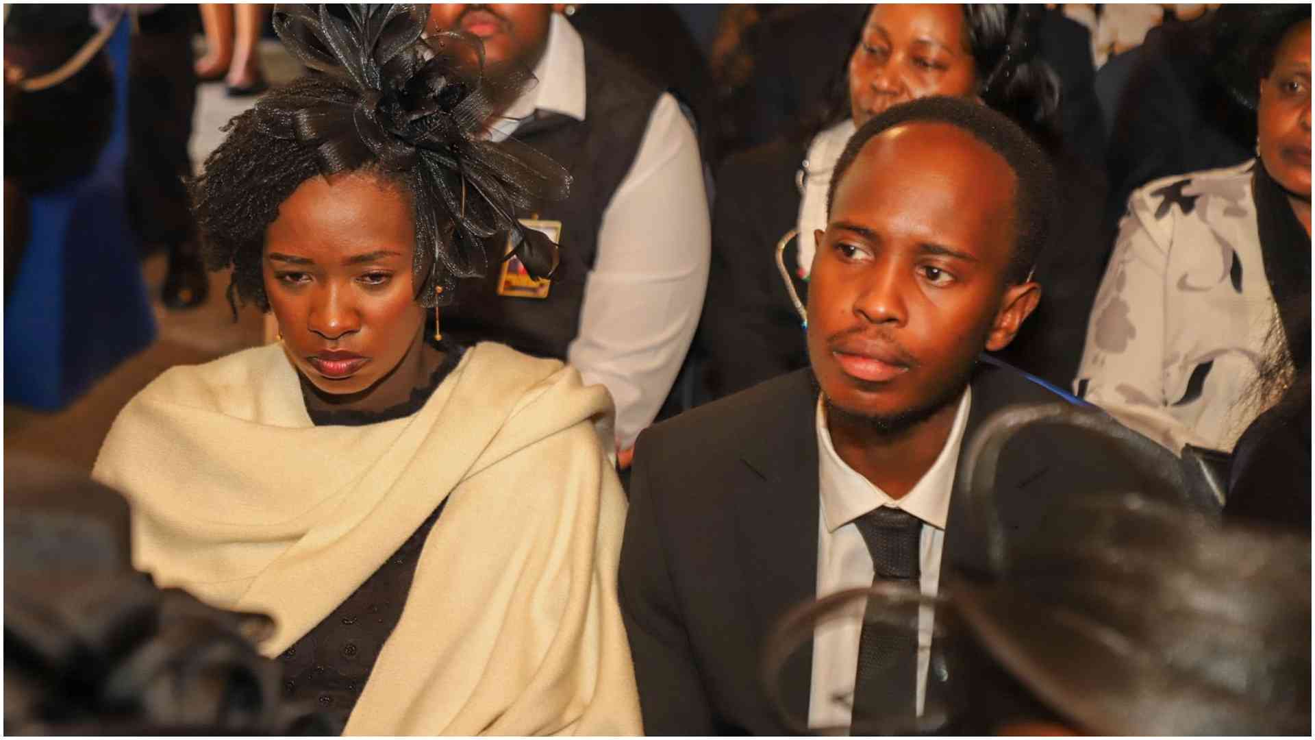 Photos: Sombre moments as leaders, family escort Ol Kalou MP Kiaraho home in Tigoni