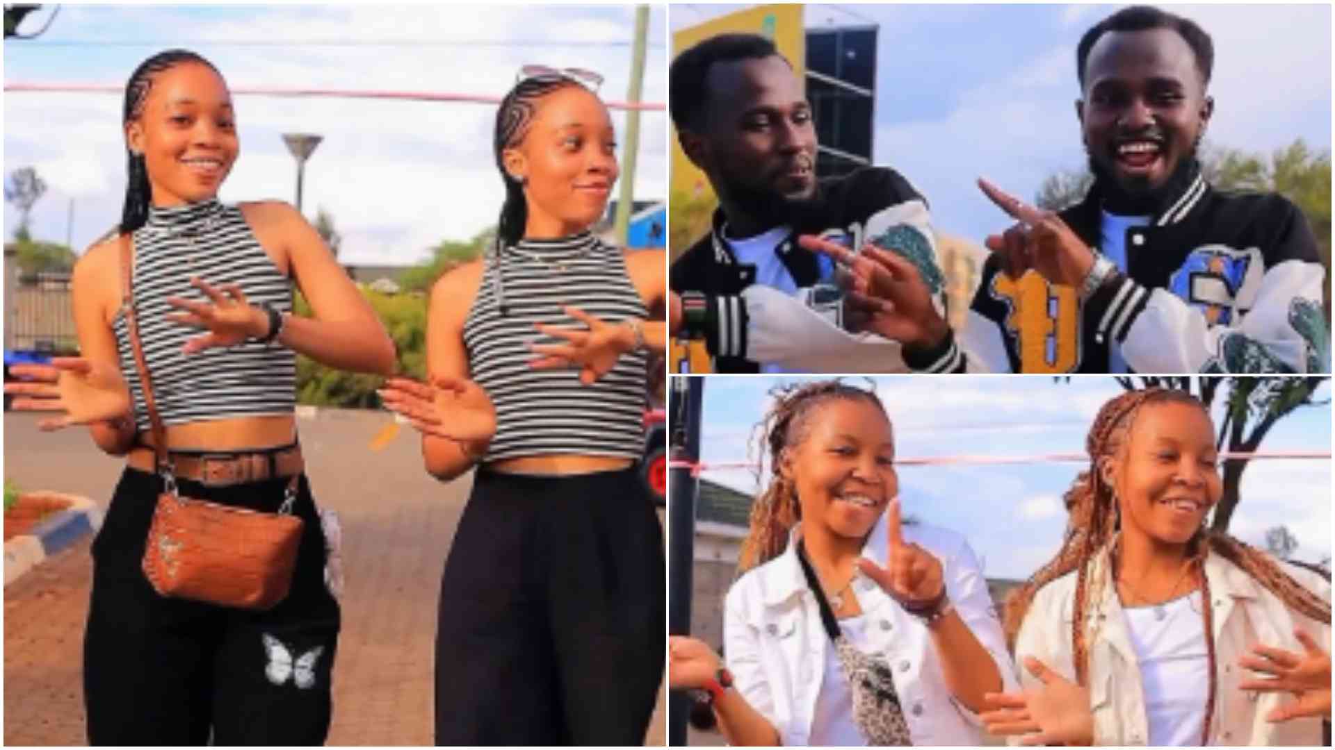 Identical Kenyan twins gather for unique bonding event, viral dance challenge