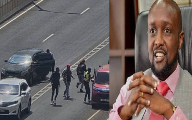 Kasarani MP clarifies expressway 'goon' incident