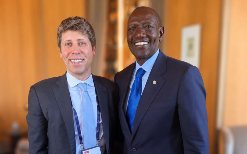 Ruto meets OpenAI CEO Sam Altman as Kenya eyes Eastern Africa's first AI academy