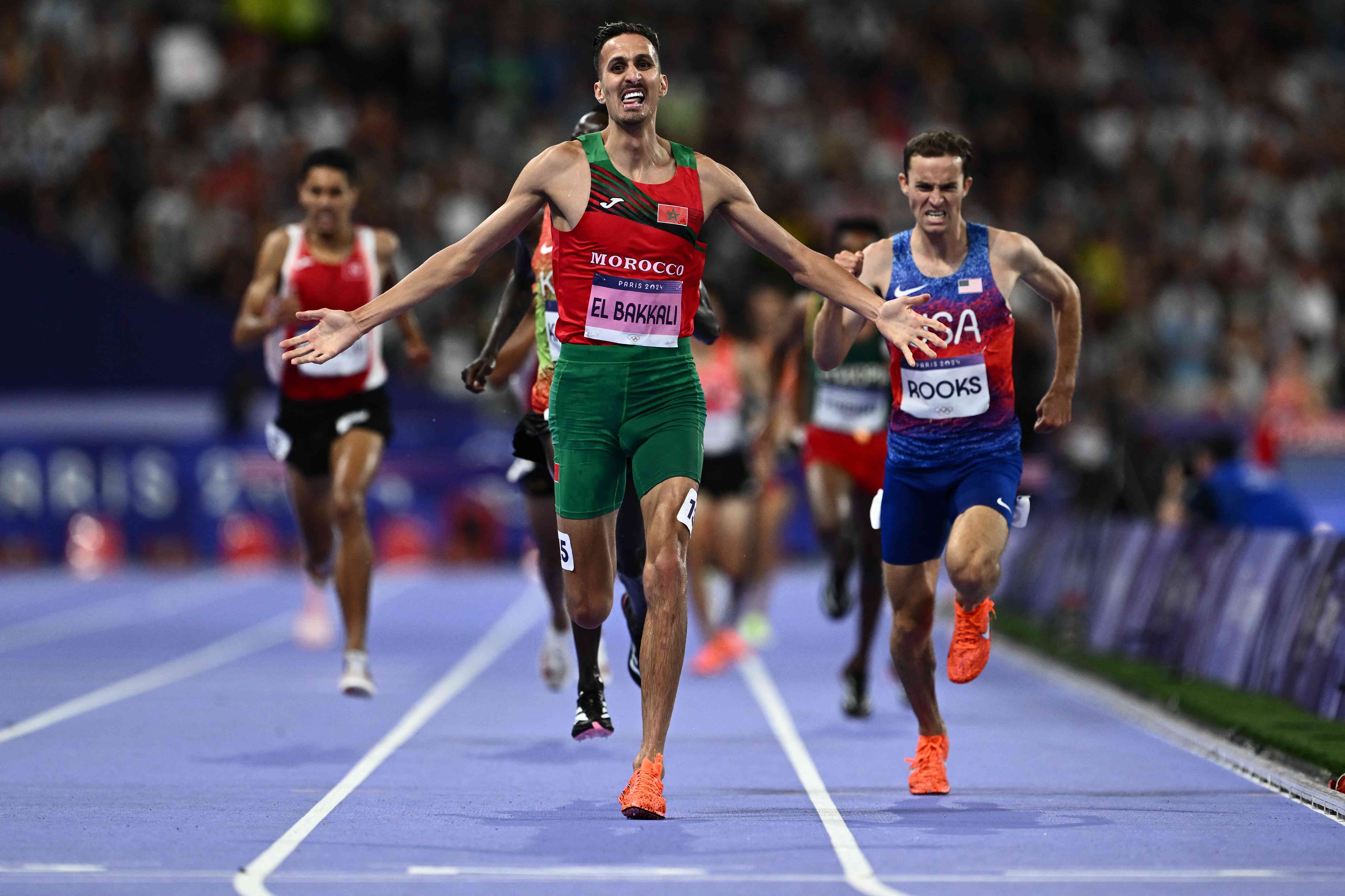Paris 2024 El Bakkali retains Olympic steeplechase title as Girma