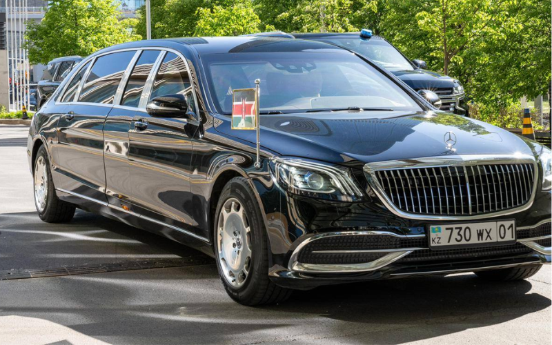 PHOTOS: Maybach ride, guard of honour; Ruto receives king-like reception in Kazakhstan