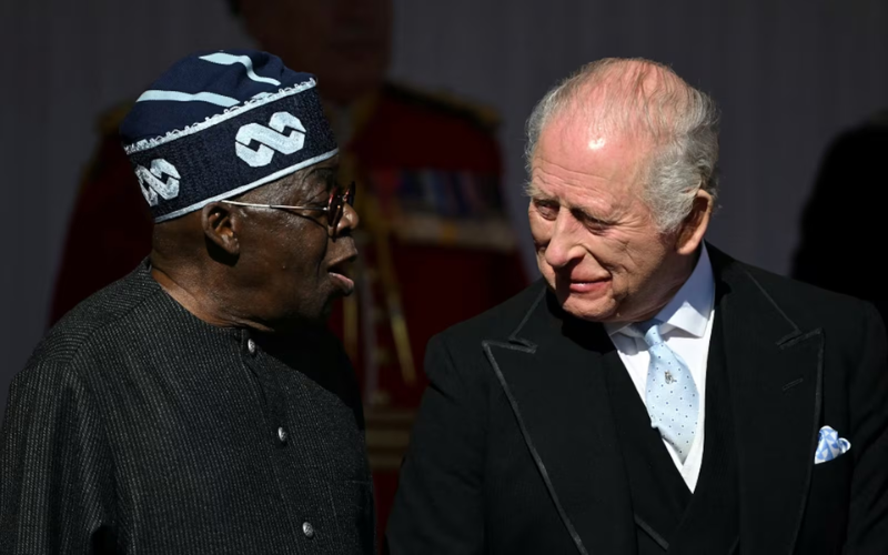 King Charles hosts Nigeria's Tinubu in historic UK state visit after 37 years