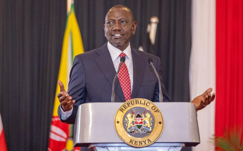 PHOTOS: President Ruto ushers in New Year in style at Eldoret State Lodge