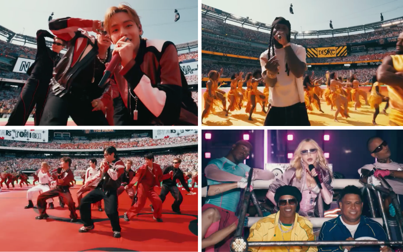 Madonna, BTS, Burna Boy turn World Cup final into vibrant global concert