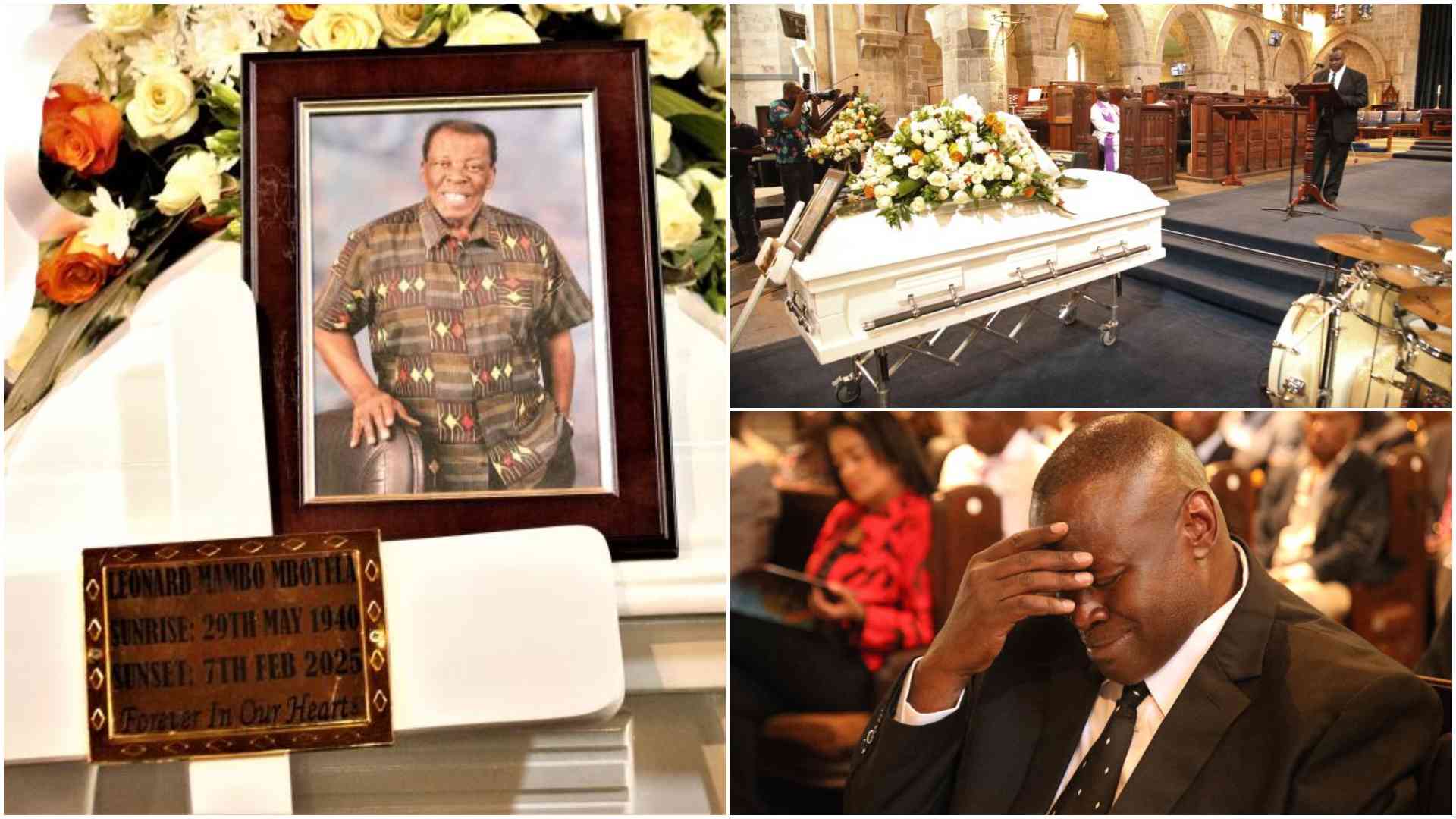 Photos: 9 emotional moments as Kenya bids farewell to legendary broadcaster Leonard Mambo Mbotela