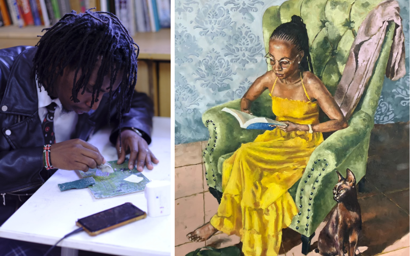 Artist Robert Mugambi brings intimate world of readers to life in 'Silent World'