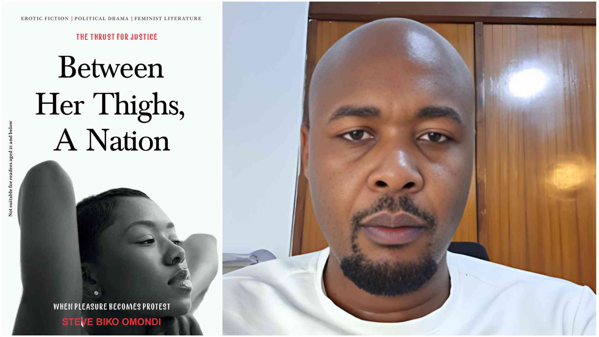 When pleasure becomes protest: Inside Steve Biko Omondi's bold new novel