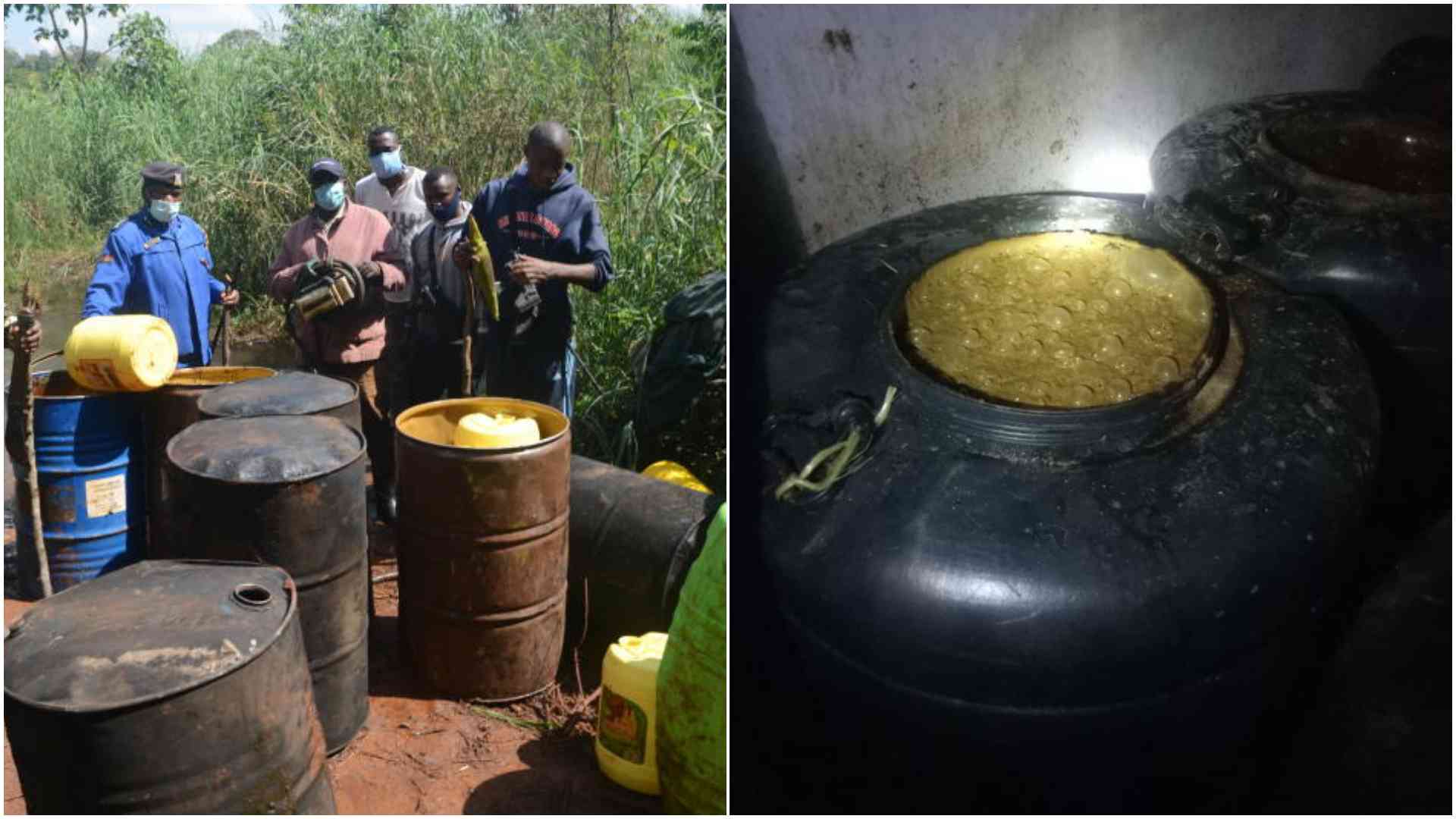 I was drinking, not selling chang'aa, Nairobi man tells court