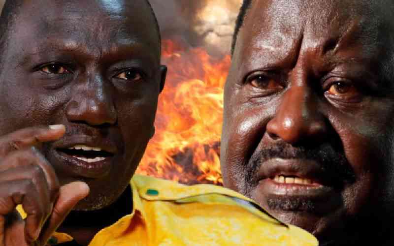 Who owes who? Ghosts of the past in new Ruto-Raila political contest - The  Standard