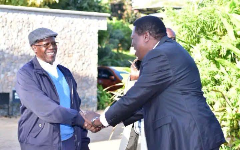 PHOTOS: Uhuru arrives in Kitale for Kijana Wamalwa's memorial as family marks 23 years