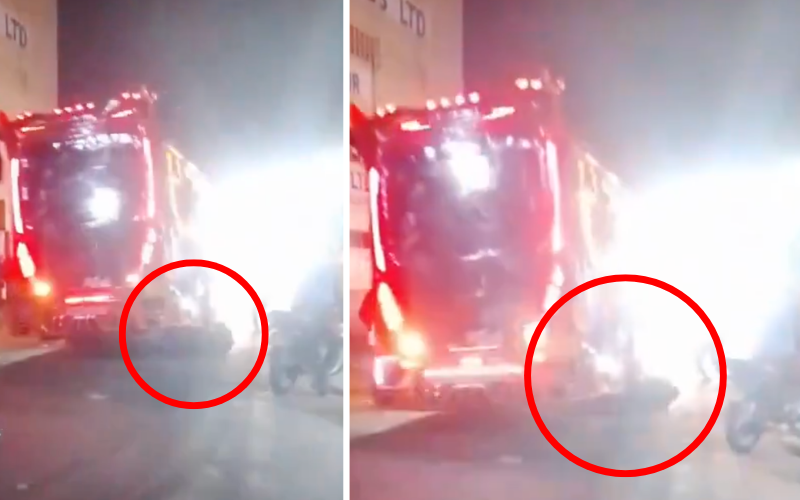 VIDEO: Horror as reversing 'nganya' runs over man in viral Nairobi video