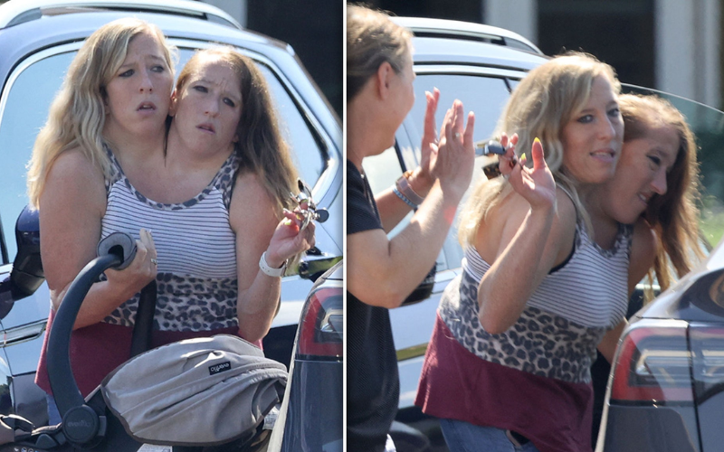 Conjoined twins Abby, Brittany Hensel spark baby rumours after being spotted with newborn - TNX Africa