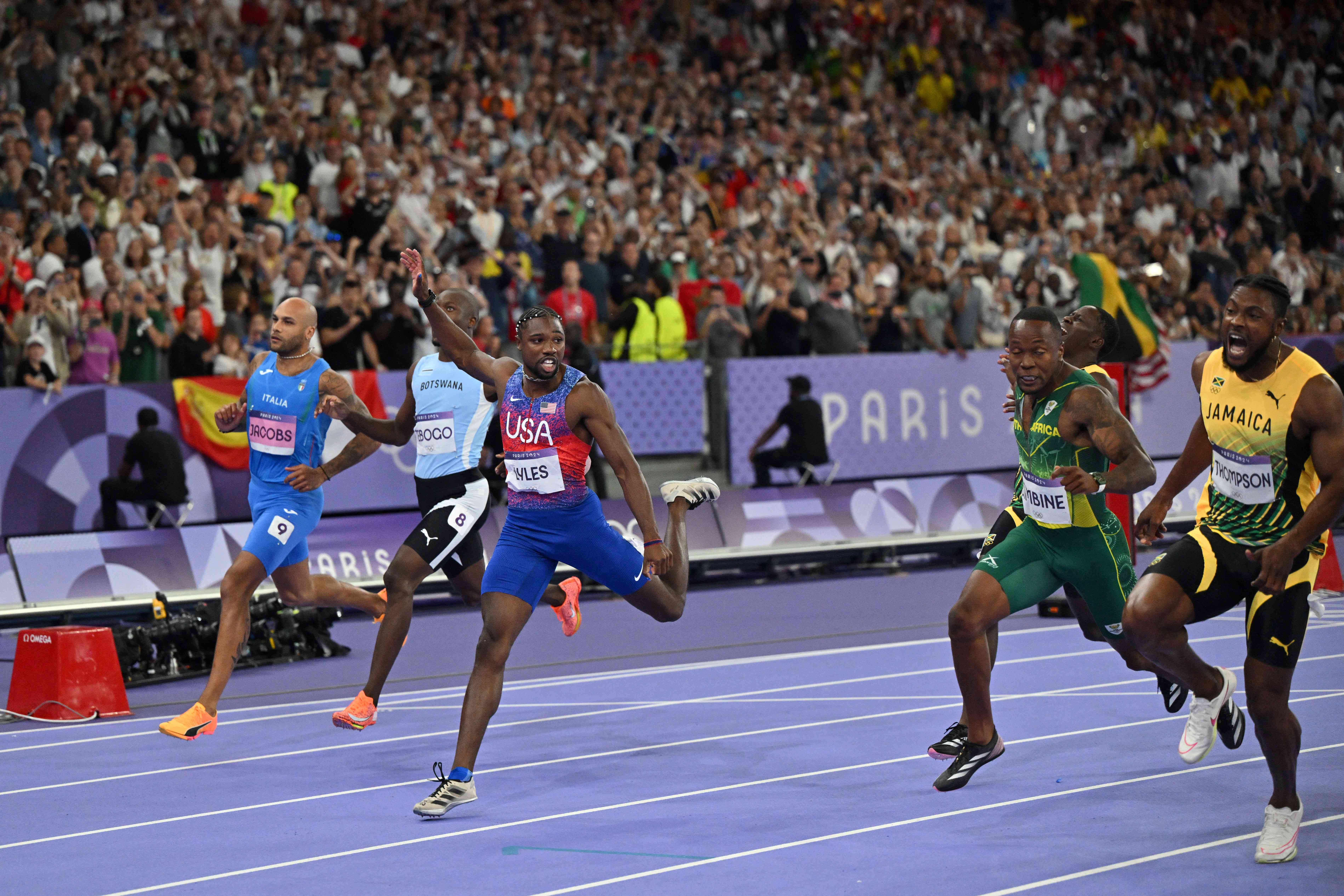 Paris 2024 Olympics 100m Final Klara Joellyn