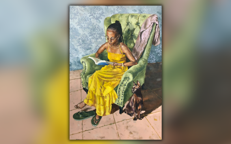 Artist Robert Mugambi brings intimate world of readers to life in 'Silent World'