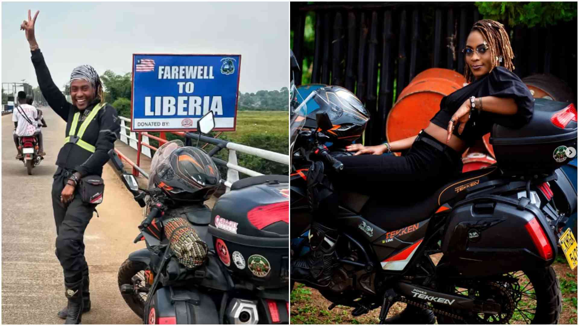 Nigerian biker Ebaide ranks Kenyan roads Africa's best, praises Mombasa-Nairobi highway